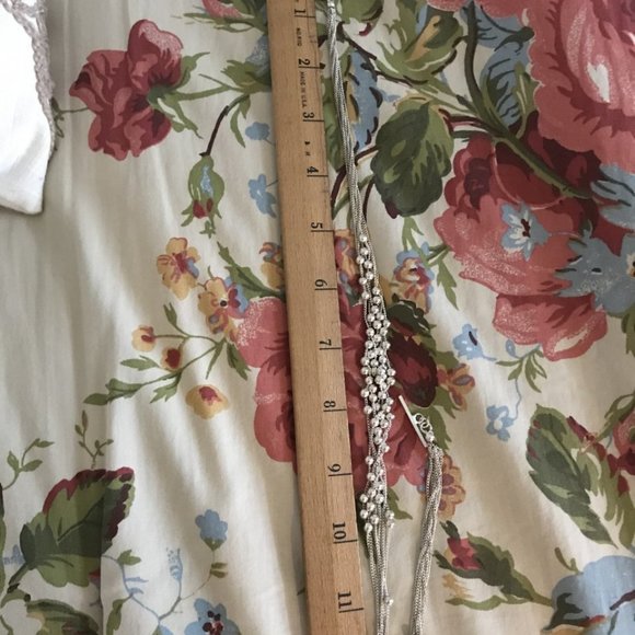 18" Sterling Silver Multi-strand & Bead Necklace and Bracelet - Picture 3 of 9